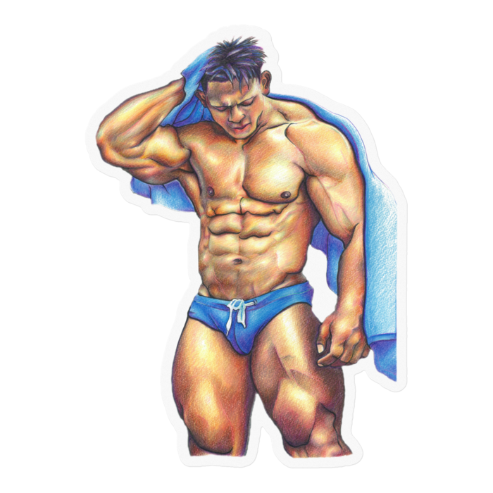 ステッカー - 100 x 100 (mm)クリア