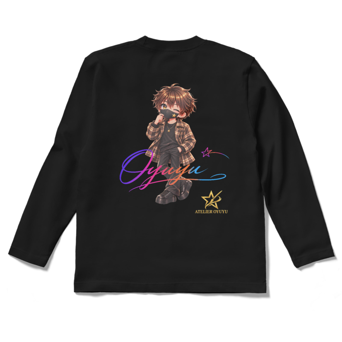 ロングスリーブTシャツ - S - ブラック