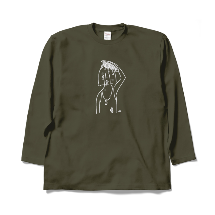 ロングスリーブTシャツ - XL - アーミーグリーン
