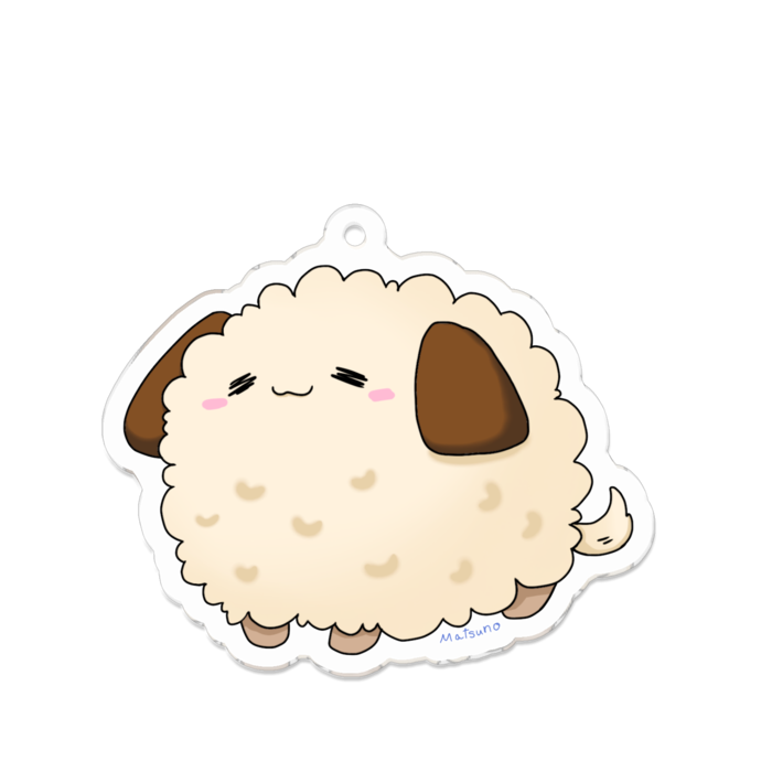 アクリルキーホルダー - 70 × 70 (mm)