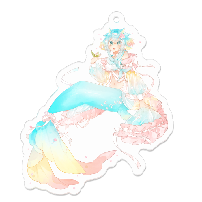 アクリルキーホルダー - 70 x 70 (mm)