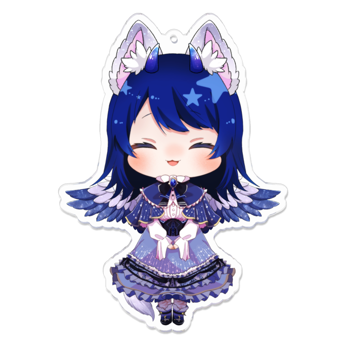 アクリルキーホルダー - 100 x 100 (mm)