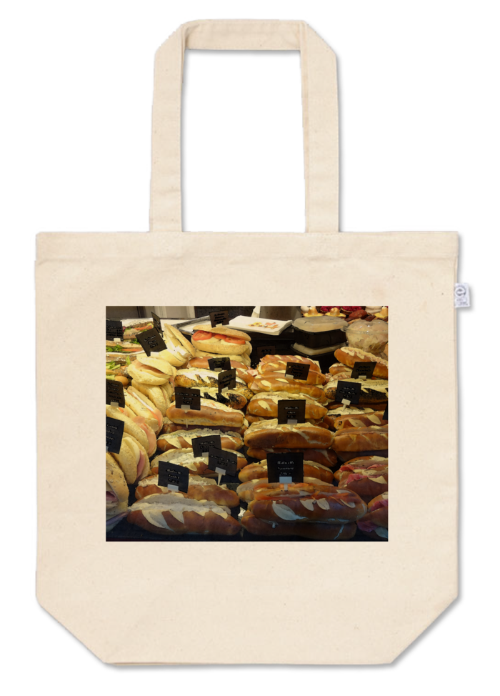 トートバッグ - M - プリント面積中 - ナチュラル