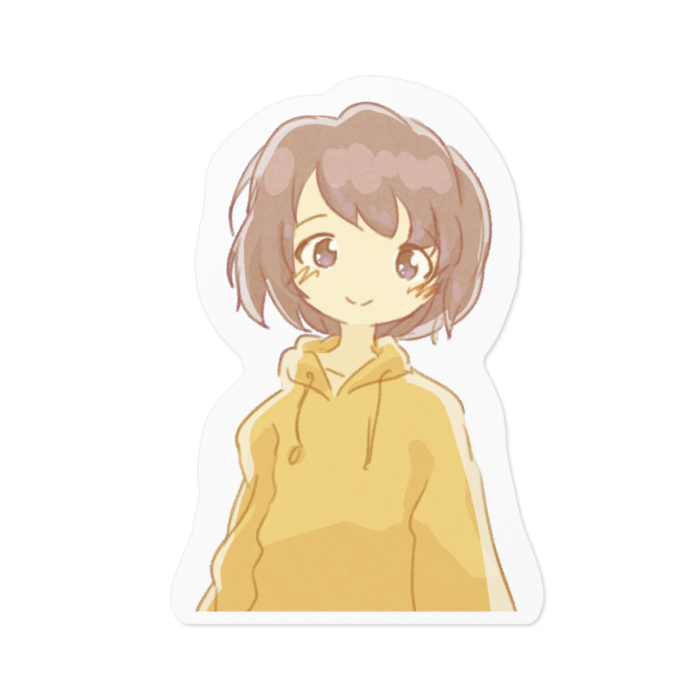 ステッカー - 100 x 100 (mm)