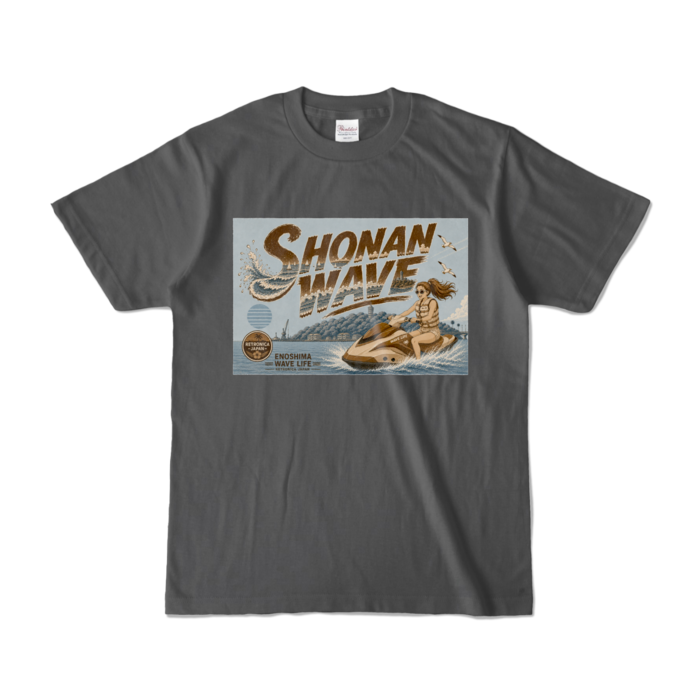 カラーTシャツ - S - チャコール (濃色)