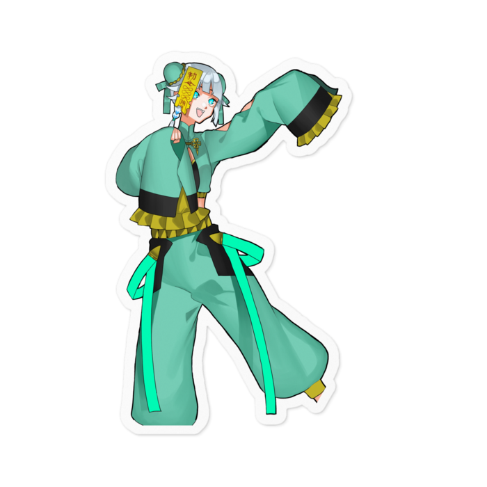 ステッカー - 100 x 100 (mm)