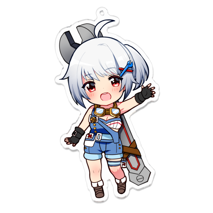 アクリルキーホルダー - 100 x 100 (mm)