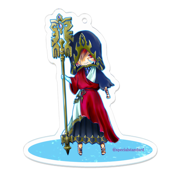 アクリルキーホルダー - 70 x 70 (mm)