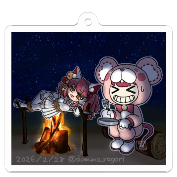 アクリルキーホルダー - 50 x 50 (mm)(42)