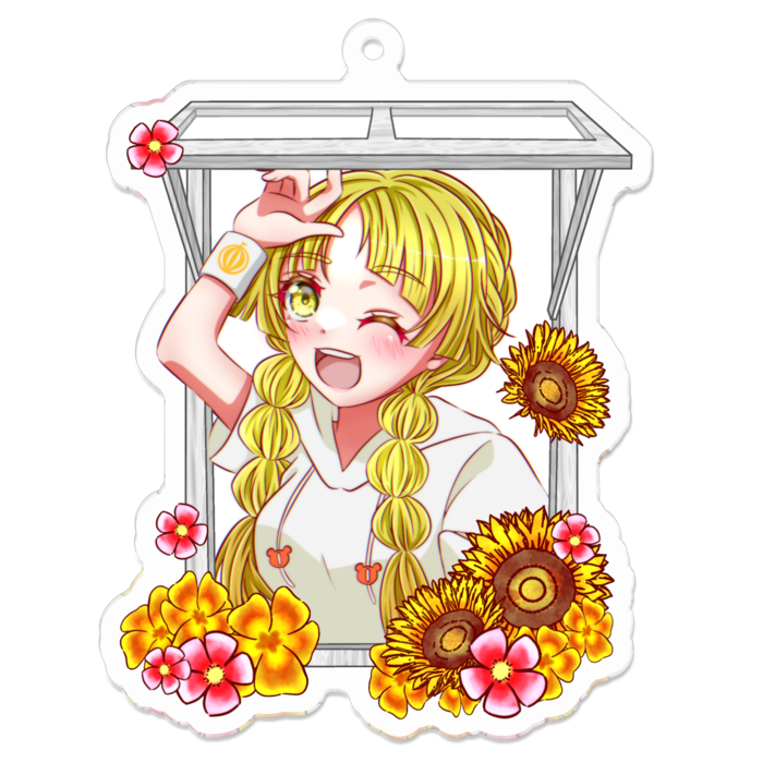 アクリルキーホルダー - 70 x 70 (mm)