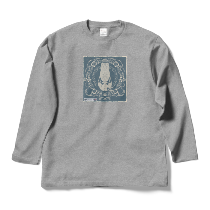 ロングスリーブTシャツ - L - 杢グレー