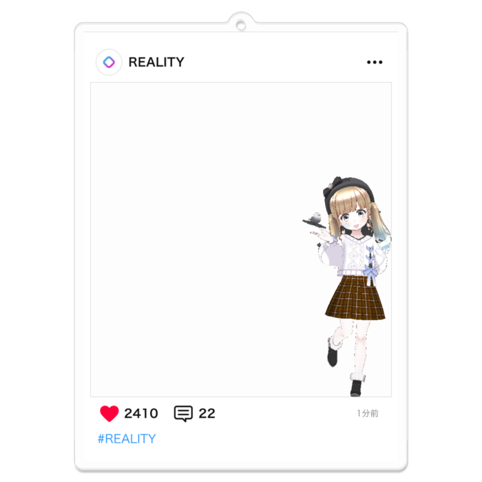 アクリルキーホルダー - 100 x 100 (mm)