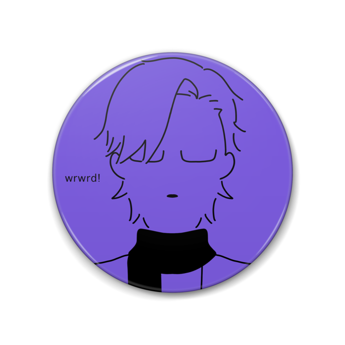 Wrwrd シンプル缶バッジ 兄さん U Booth
