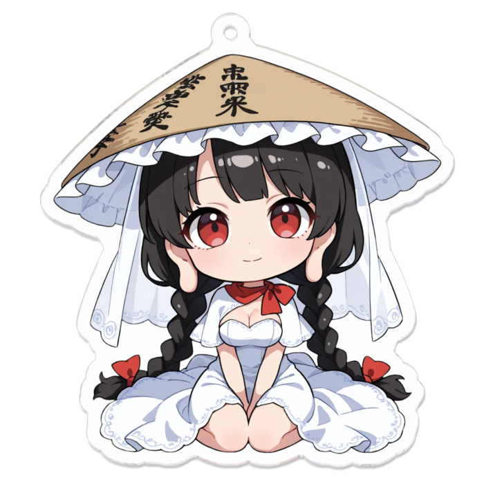 アクリルキーホルダー - 70 x 70 (mm)(キャラのみ)