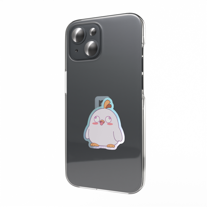 オーロラスマホステッカー - 縦