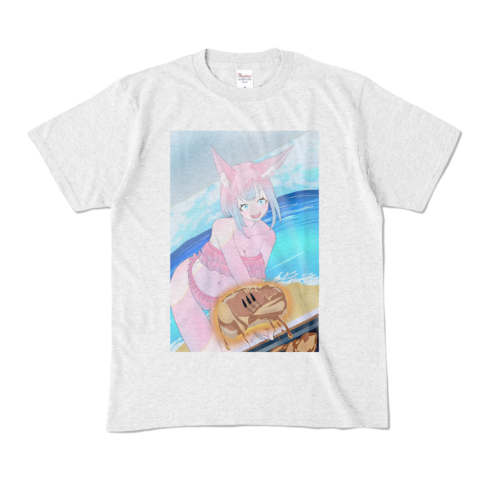 カラーTシャツ - M - アッシュ (淡色)