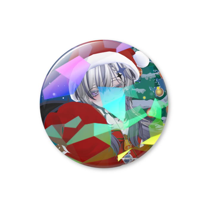 ホログラム缶バッジ - 25mm