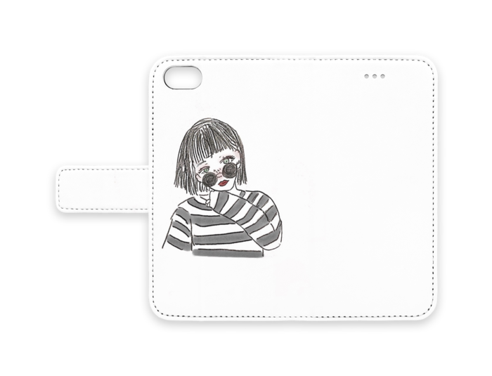 手帳型iPhoneケース - iPhone 8 / 7 - ストラップ穴 なし