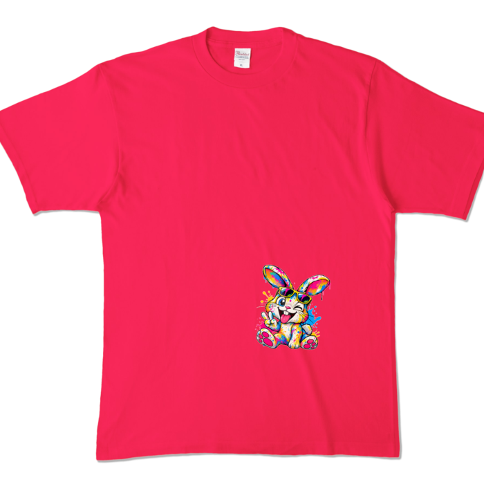 カラーTシャツ - XL - ホットピンク （濃色）