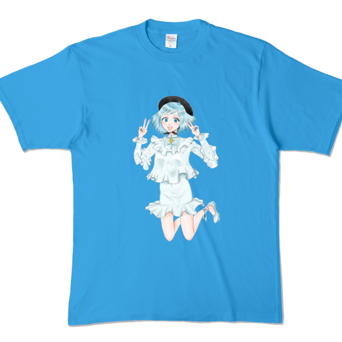 カラーTシャツ - XL - ターコイズ (濃色)