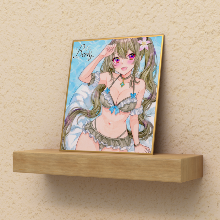 色紙 - ミニ（H135 × W120mm）