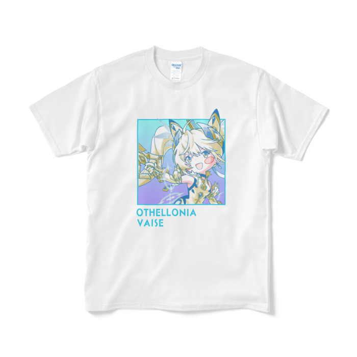 ちびキャラ「超化ヴァイセ」 デザインTシャツ（M/ホワイト）