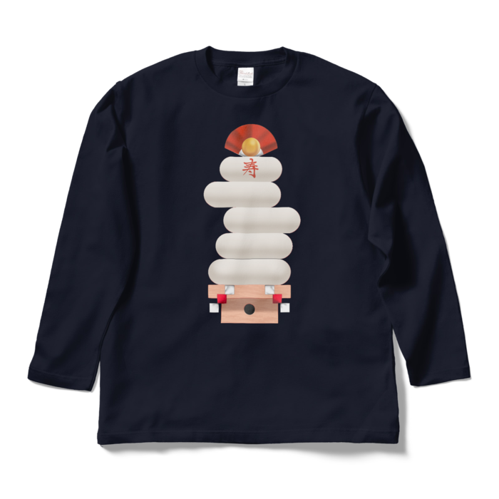 ロングスリーブTシャツ - L - ネイビー