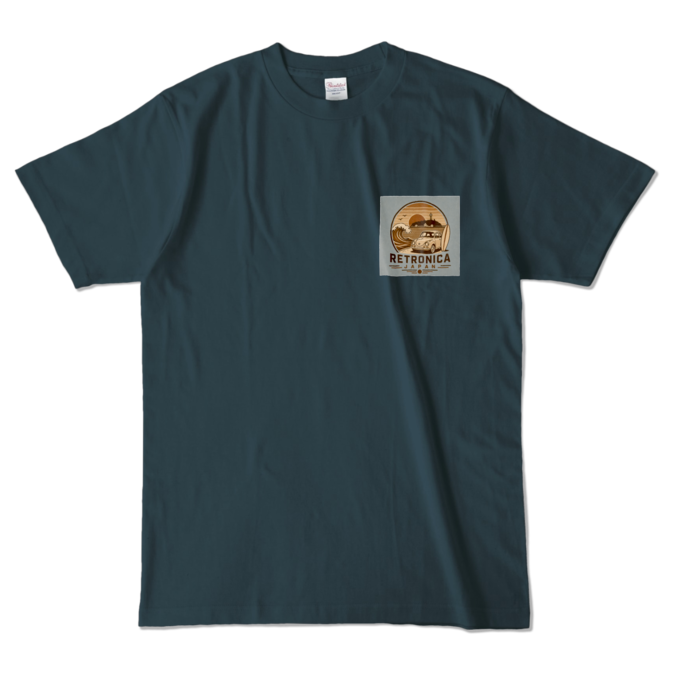 カラーTシャツ - L - デニム (濃色)