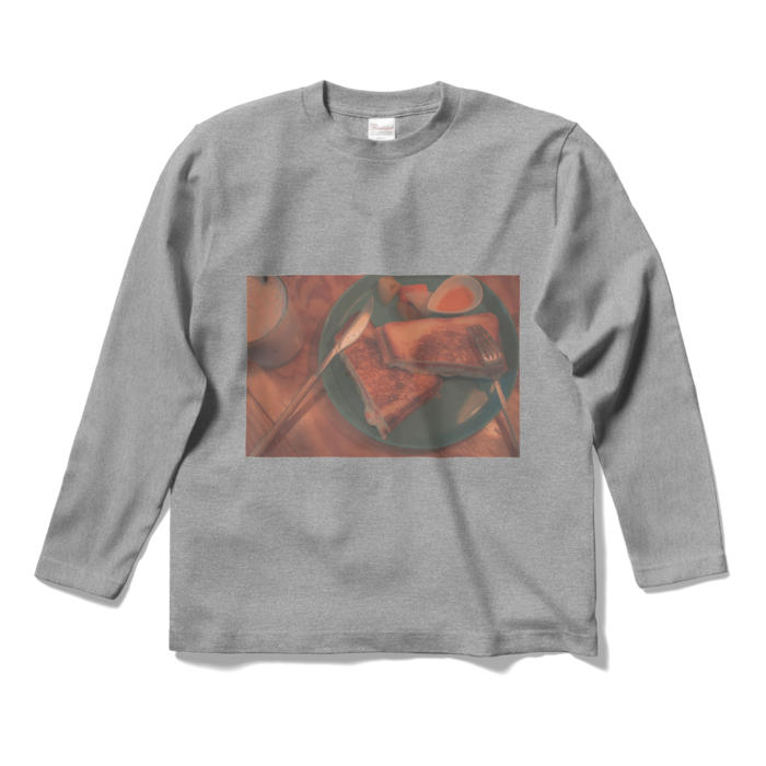 ロングスリーブTシャツ - S - 杢グレー