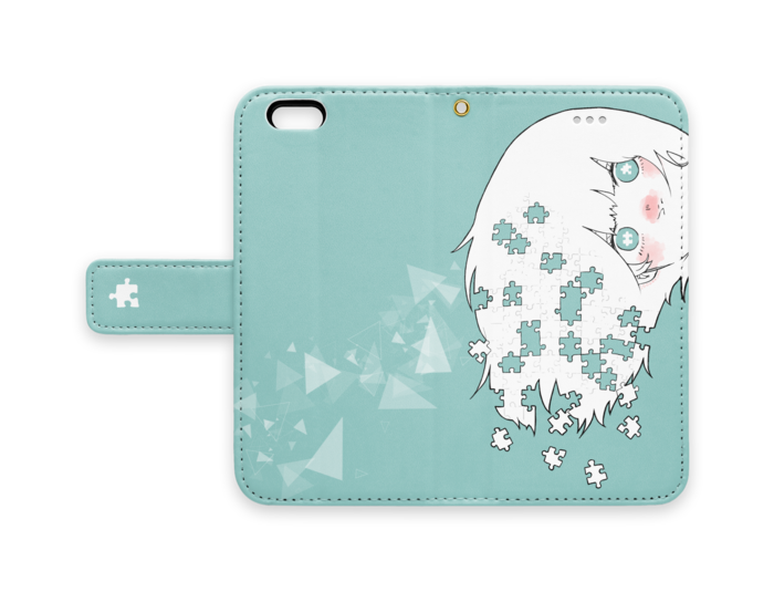 手帳型iPhoneケース - iPhone 6 / 6s - ストラップ穴 あり
