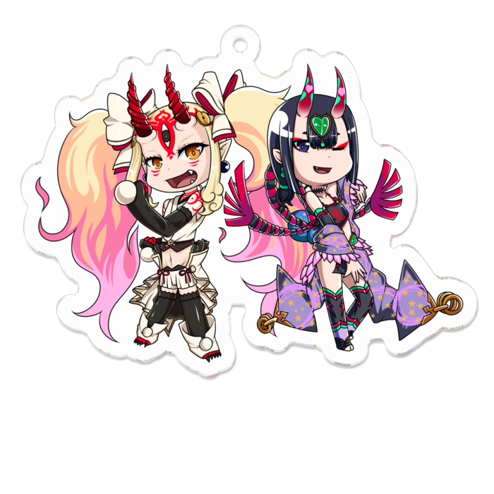 アクリルキーホルダー - 70 x 70 (mm)