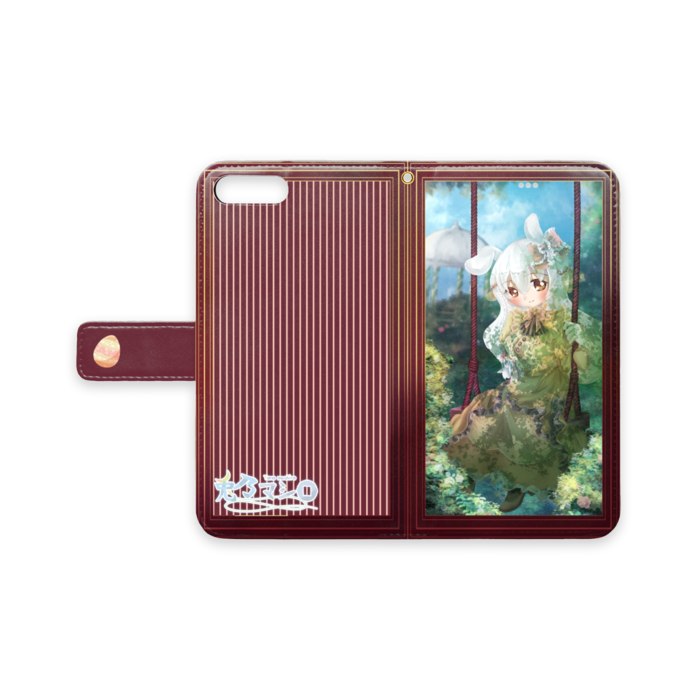 手帳型iPhoneケース - iPhone 8 Plus / 7 Plus - ストラップ穴 あり