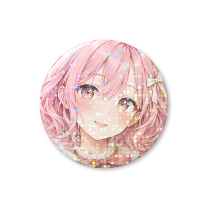 ホログラム缶バッジ - 25mm