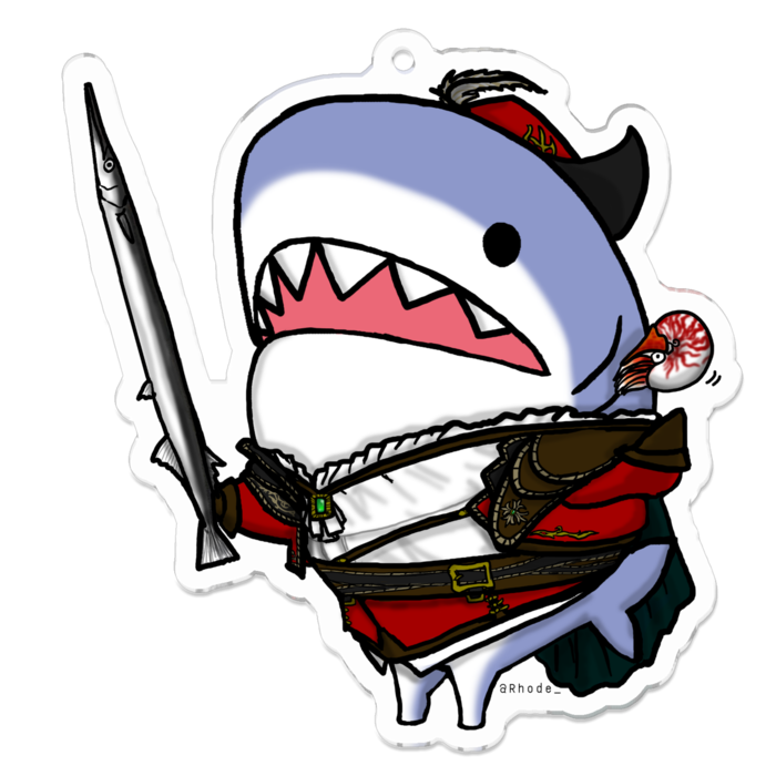 アクリルキーホルダー - 70 x 70 (mm)