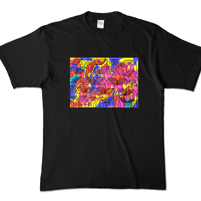 カラーTシャツ - XL - ブラック (濃色)