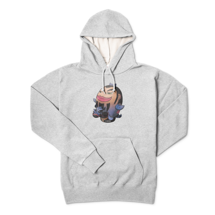 パーカー - L - 杢グレー