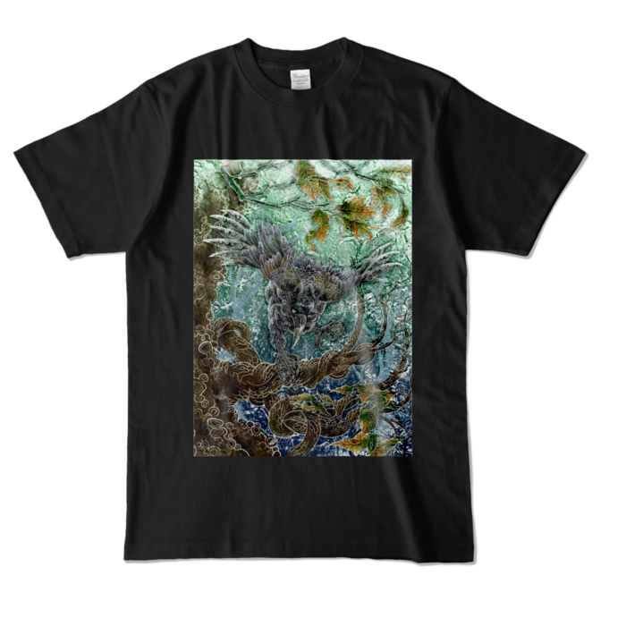 カラーTシャツ - L - ブラック (濃色)