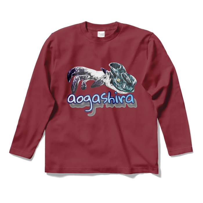 ロングスリーブTシャツ - S - バーガンディ