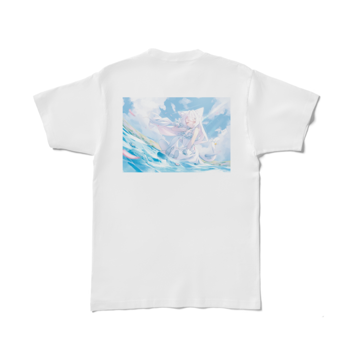 Tシャツ - L - 白(表情3)