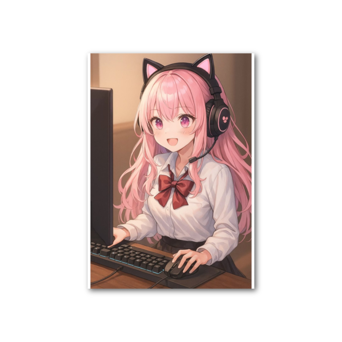 フォト風カード - 縦 - 片面