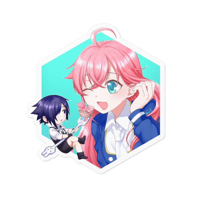 ステッカー - 100 x 100 (mm)