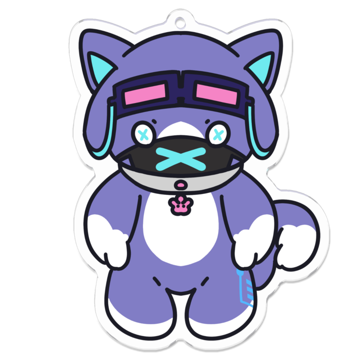 アクリルキーホルダー - 70 x 70 (mm)