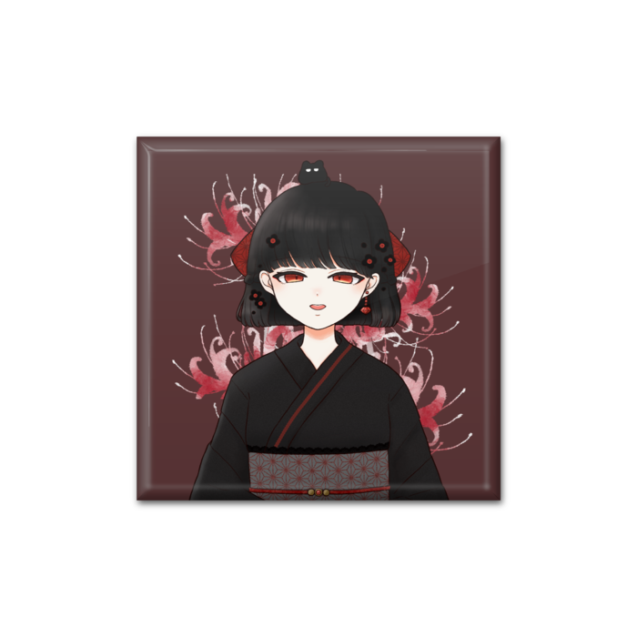 缶バッジ - 四角形40mm