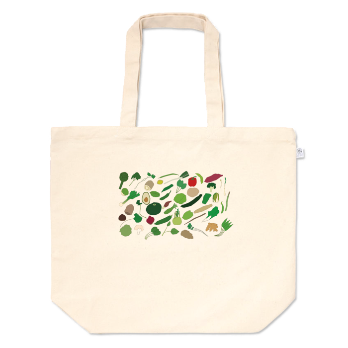 トートバッグ - L - プリント面積中(1)