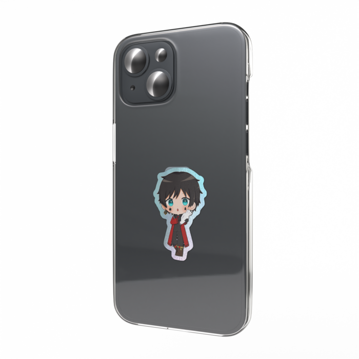 オーロラスマホステッカー - 縦