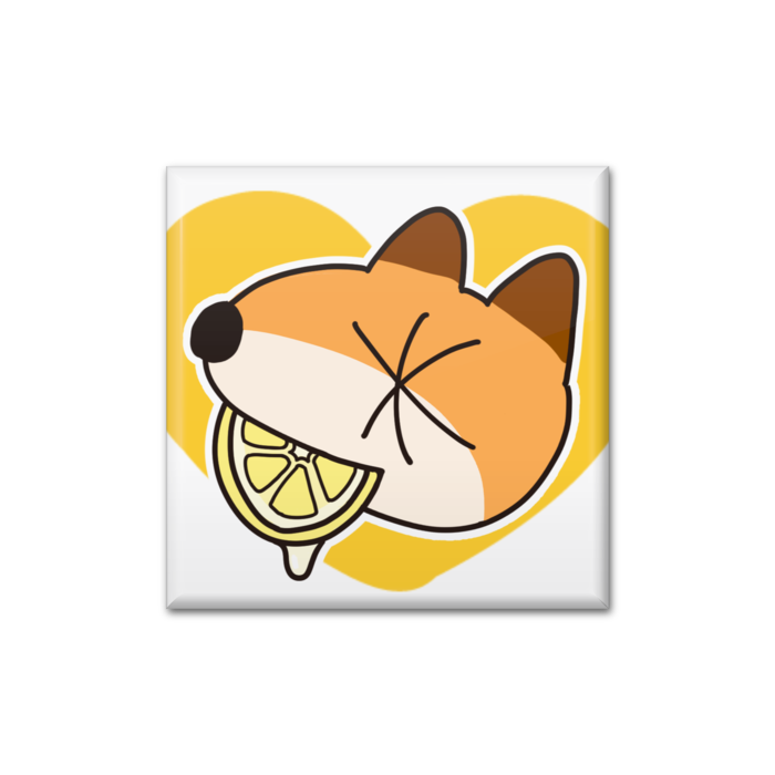 黄色 / すっぱい顔