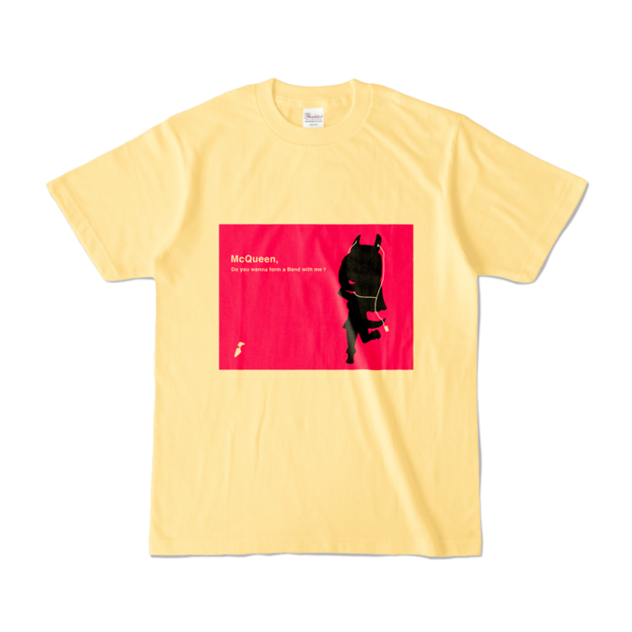 カラーTシャツ - S - ライトイエロー (淡色)