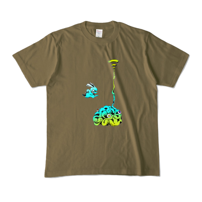 カラーTシャツ - M - オリーブ (濃色)(3)