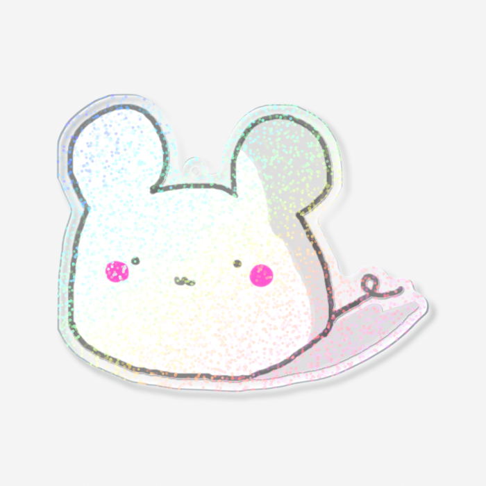 ホログラムアクリルキーホルダー - 100 × 100mm