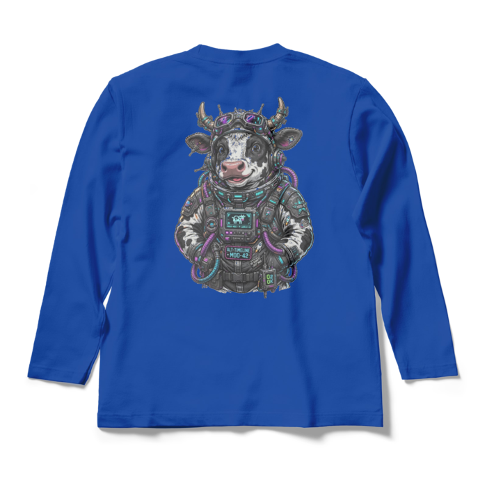 ロングスリーブTシャツ - M - ロイヤルブルー(1)